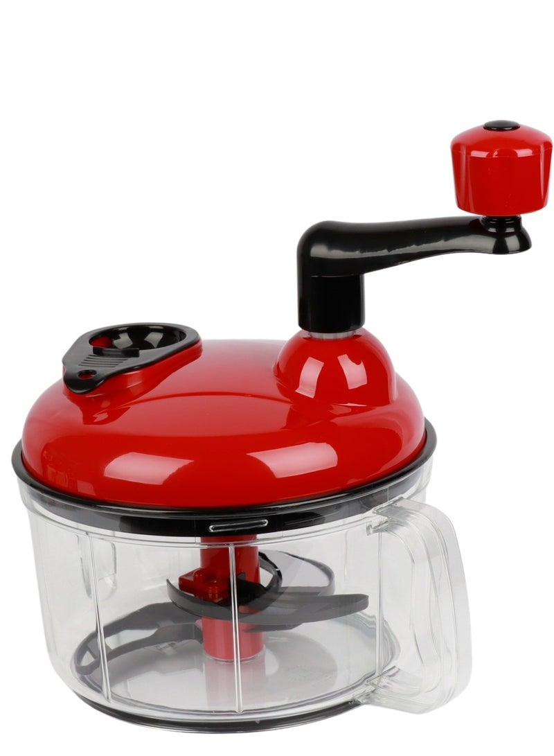 Home Master Manual Onion and Vegetable Slicer Cuts Vegetables, Fruits  Sharp Stainless Steel Blades - Image 3