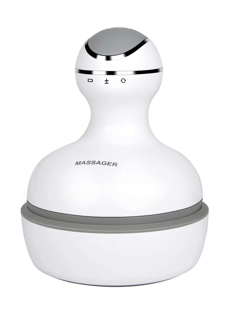Generic Cordless Electric Scalp Head Massager Stress Relax For Stimulating Hair Growth Deep Clean Blood Circulation And Stress Release Massager With Four Replacement Massage Heads  - Image 3