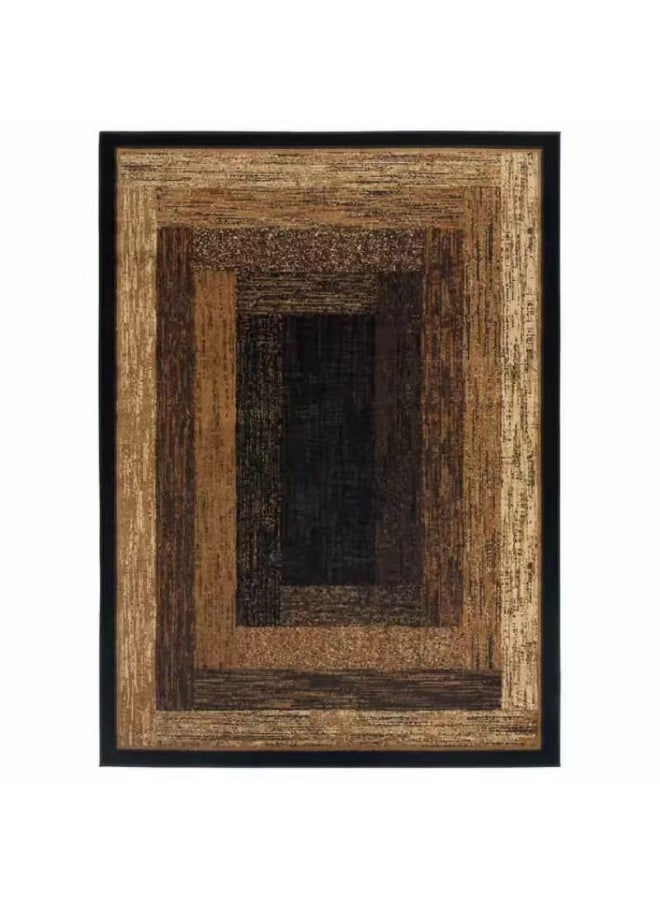 بديل سجاد مودرن ثلاثي الأبعاد (3D) مقاوم للانزلاق وقابل للغسيل - مقاس 160×230 سم - موديل وودلاند - Image 4