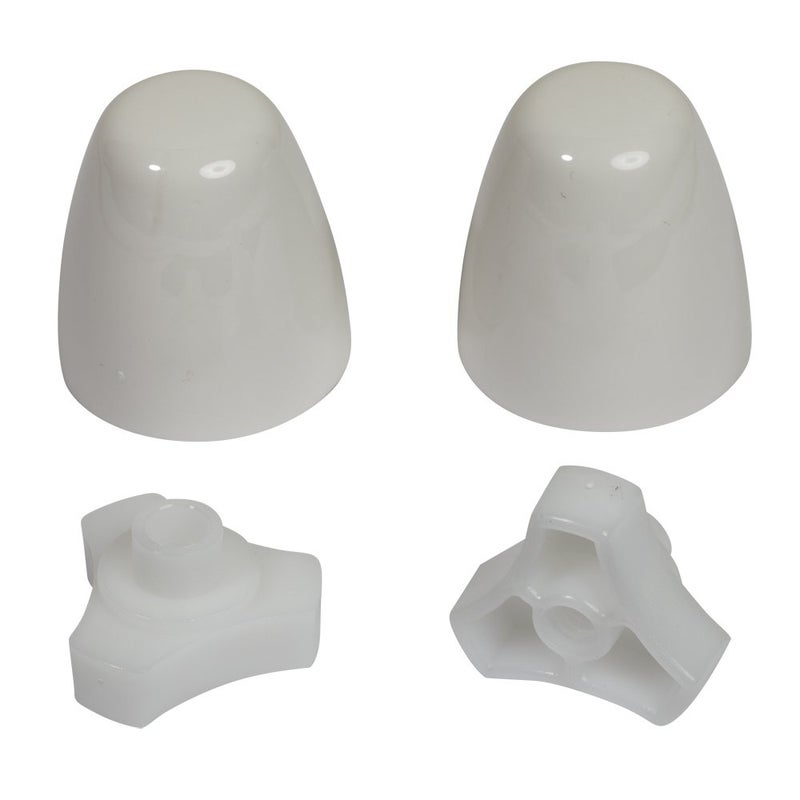 American Standard 7381148-200.0200A Bolt Cap Kit, EZ Install Toilets-White - Image 1