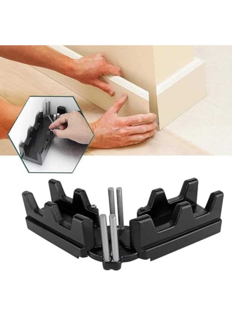 SYOSI 2-in-1 Mitre Measuring Angle Cutting Tool - Accurate Sawing Mitre Kit for Pipeline Installation, Home Improvement, Carpentry, and Woodworking Craft (Size: 12.1 x 3.3 x 2.5 in) - Image 3