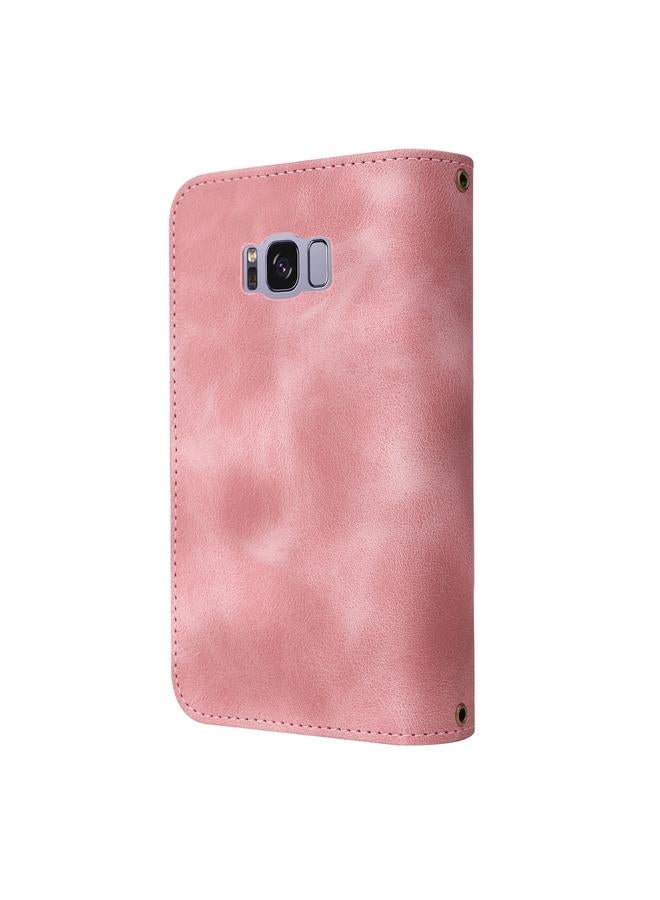 S-TOP Case For Samsung Galaxy S8+ Multifunctional Card Slot Zipper Wallet Leather Phone Case - Image 3