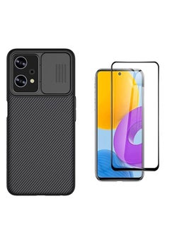 1+1 Case For Oneplus Nord Ce2 Lite 5G Camshield Case With Slide Camera Cover Case With Screen Protector 1 Pack Protective Case For Oneplus Nord Ce2 Lite 5G Oneplus Nord Ce2 Lite 5G Black