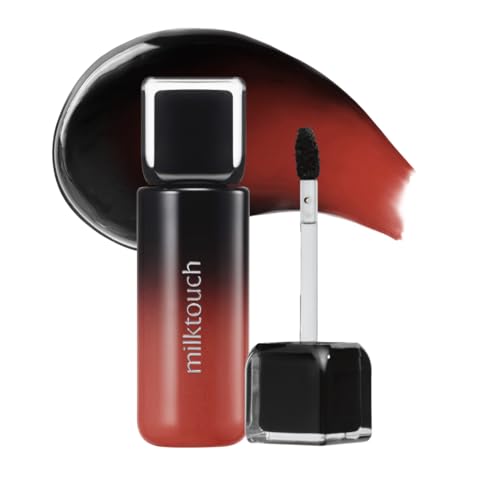 MILKTOUCH Black Peel Off Lip Tattoo LongLasting Matte Lip Waterproof TransferProof Highly Pigmented StayOnAllDay Lip Tint Stain 45g 04 Black Apricot - Image 1