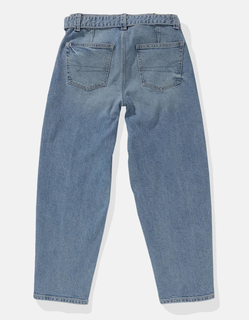 American Eagle  AE Stretch Barrel Jean for Women | Best Price UAE