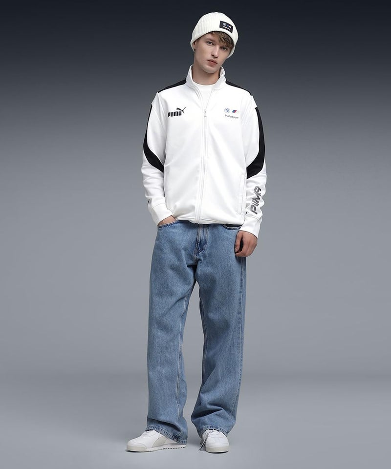 Puma, Men, BMW MMS MT7+ SPACER JACKET, White, L, (63393702) - Image 3