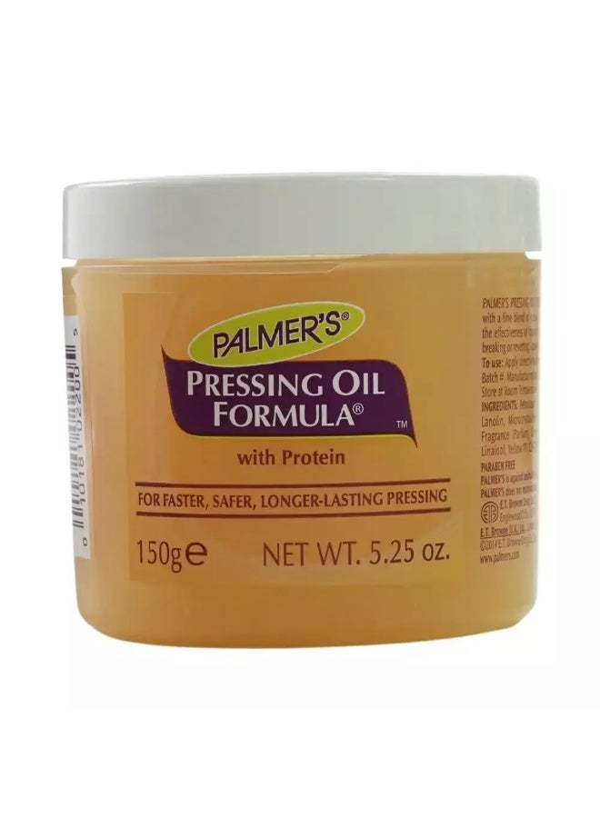 PALMER'S Palmerâ€™s Pressing Oil Formula, Hair Cream with Protein- 150gms - Image 1
