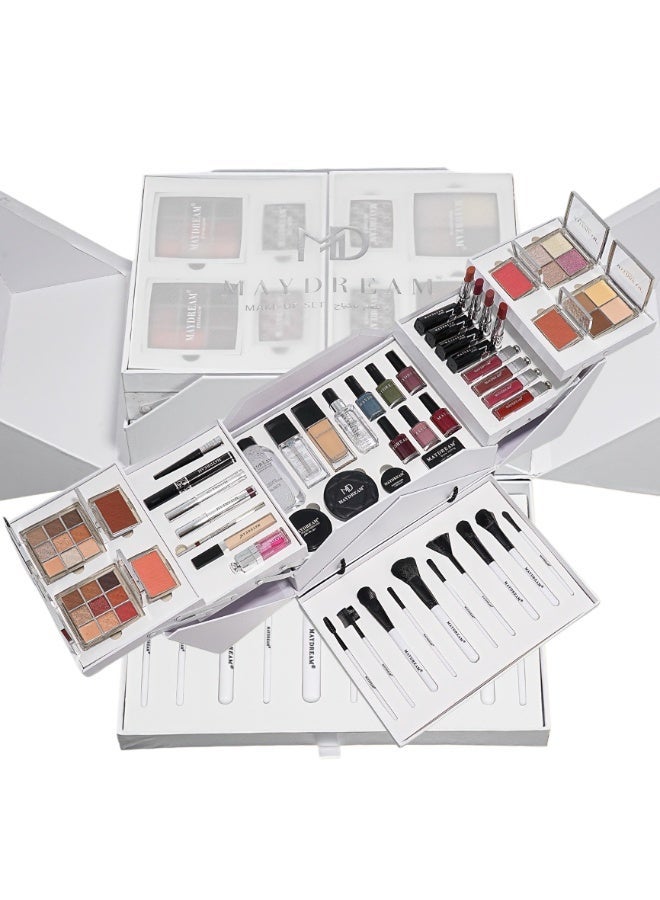 MAYDREAM New White Makeup Kit The Best and Most Beautiful Choice for You 49 Pieces - Image 3
