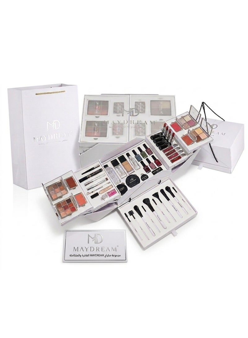 MAYDREAM New White Makeup Kit The Best and Most Beautiful Choice for You 49 Pieces - Image 1