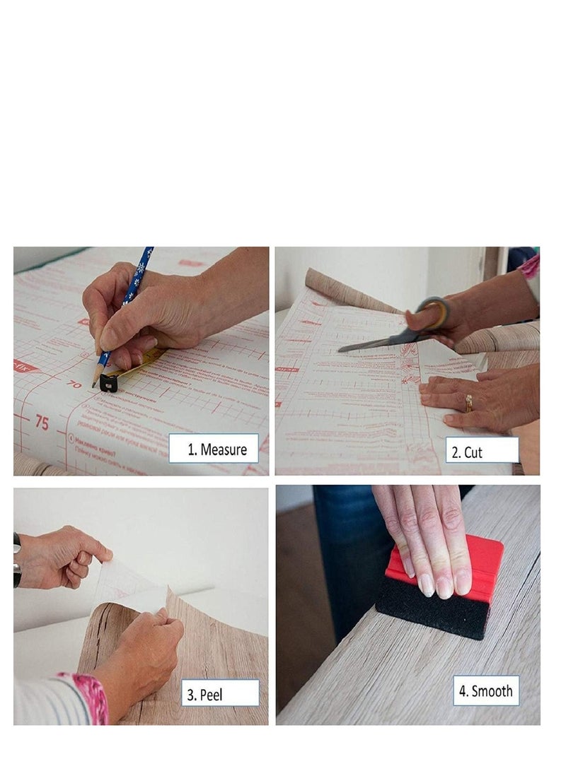 d-c-fix Clear Transparent Self Adhesive Roll 45cm x 15 Meter Size - Image 5