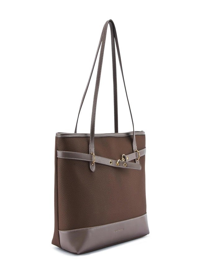 Lino Perros Avril Dune Brown Tote Bag - Image 2