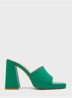 Platform Mule Sandal