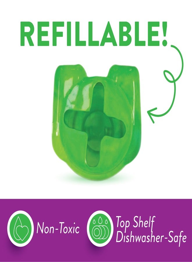 Spunky pup Spunky Bear Interactive Dog Toys with Treats Included - Treat-Holding Puzzle for Boredom & Stimulation - Peanut Butter Flavor - Dishwasher Safe - Assorted Neon Colors- Large - Image 4