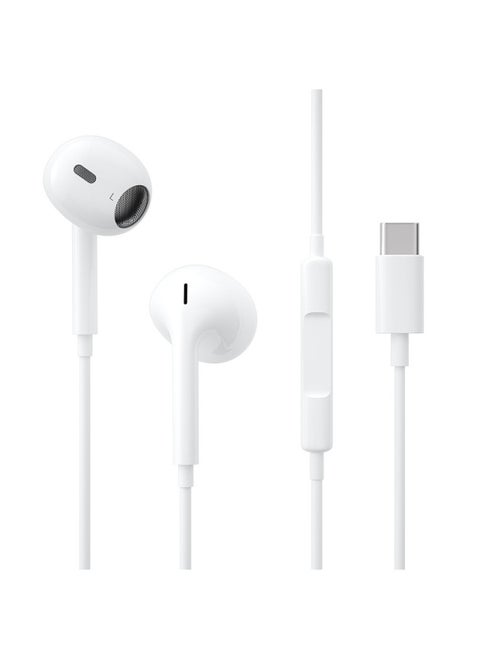 High Sound Quality Wired Headset For Apple Type-C Xiaomi Huawei OPPO Digital Headset Wire Control Headset-Color:four Generations Of Digital Type-C
