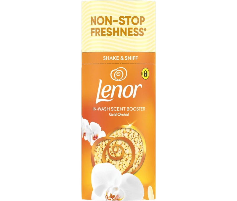 Lenor Laundry Perfume In-Wash Scent Booster Beads 155g – Long Lasting Freshness Up to 12 Weeks | Fabric Fragrance Enhancer | Cool Cotton, Spring Awakening, Gold Orchid - Image 4