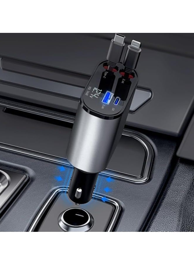 JAJEEK Multifunctional Wireless Car Charger – FM Transmitter, MP3 Player, Dual USB Fast Charging Ports, Bluetooth Hands-Free Calling, LED Display, 12V/24V Car Adapter – All-in-One Audio & Power Solution - Image 5