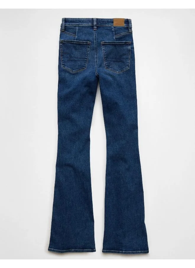 American Eagle AE Next Level Super High-Waisted Flare Jean