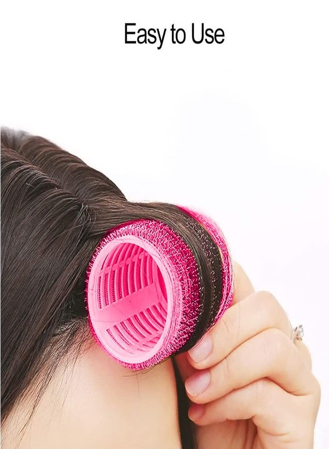 Confidence Hair Rollers For Hair Curling For Girls and Women Pink 6 Pcs Pack Of 1 - Image 5