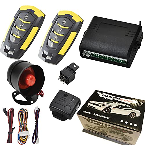 MACHSWON Central Car System Kit System Alarm Immobiliser Keyless Entry Locking Security - Image 1