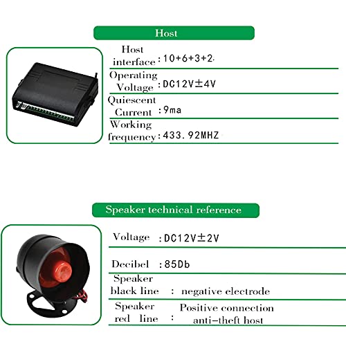 MACHSWON Central Car System Kit System Alarm Immobiliser Keyless Entry Locking Security - Image 4