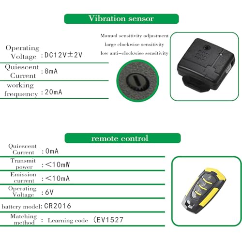 MACHSWON Central Car System Kit System Alarm Immobiliser Keyless Entry Locking Security - Image 5