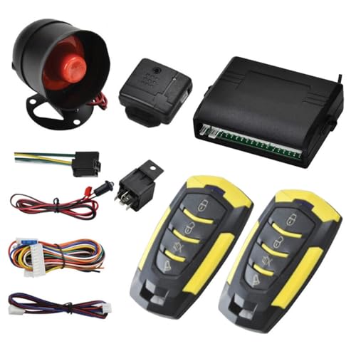 MACHSWON Central Car System Kit System Alarm Immobiliser Keyless Entry Locking Security - Image 2