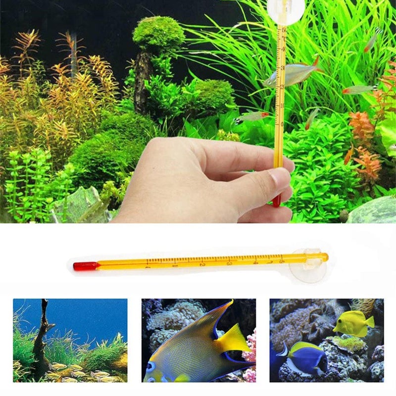VAYINATO Petzlifeworld Aquarium Thermometer for Fish Tank Pack of 2 (Yellow Pin) - Image 3