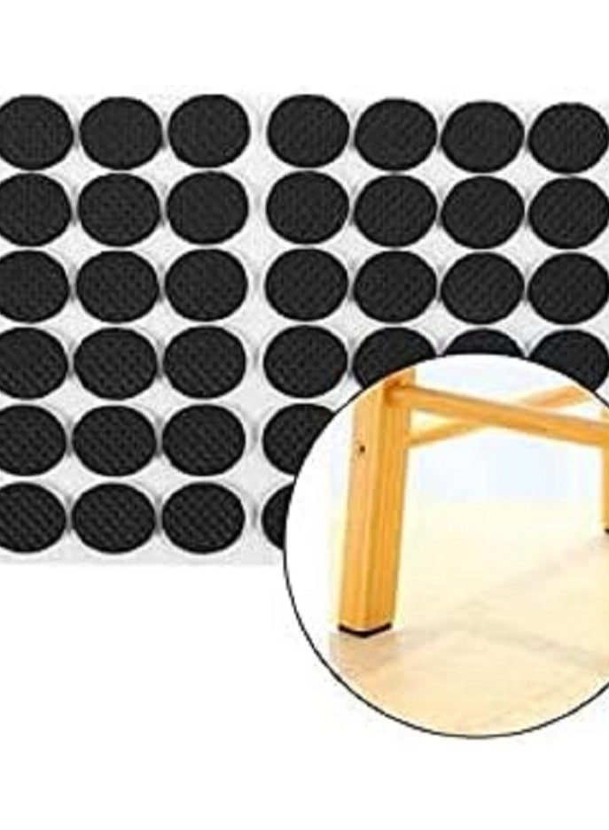 حامي الأرضيات السيراميك مجهز للكراسي والطاولات والأثاث على شكل  دائره لاصق 48 قطعة - Image 1