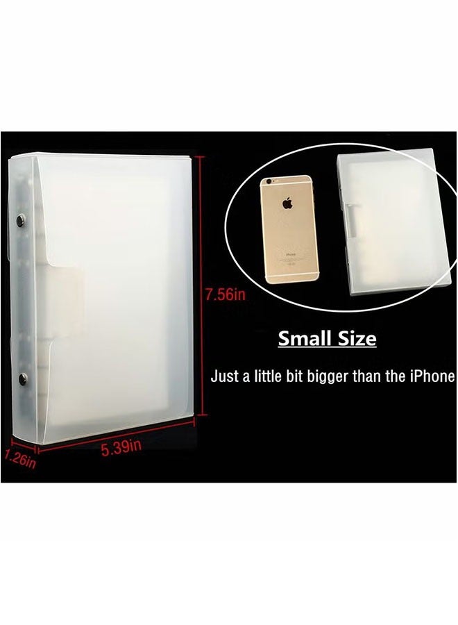 Realfrog Dollar Bill Holder for Collectors Paper Money Currency Sleeves Collection Album, Cash Holders Book Banknote Collection, Clear - Image 5