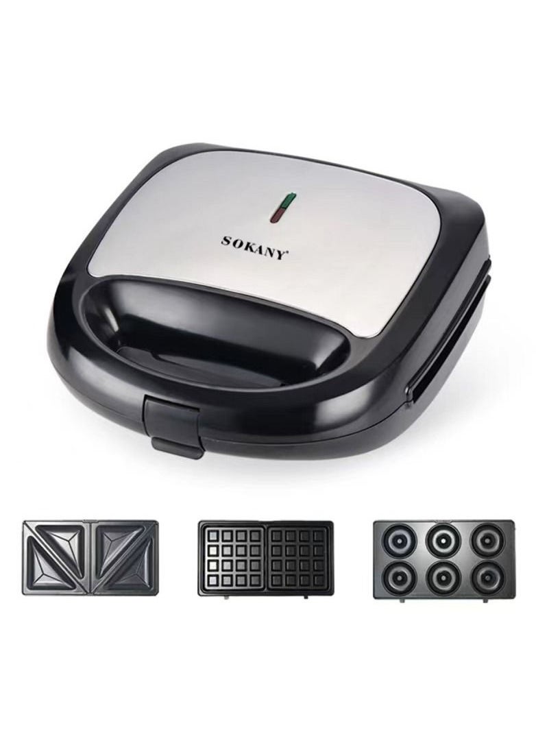 Sokany SK-902 3 In 1 Sandwich Waffle Maker - pzsku/Z0C841D376D604A59B93EZ/45/_/1675514830/172c8281-60d4-41dd-af57-1935dd3341a0