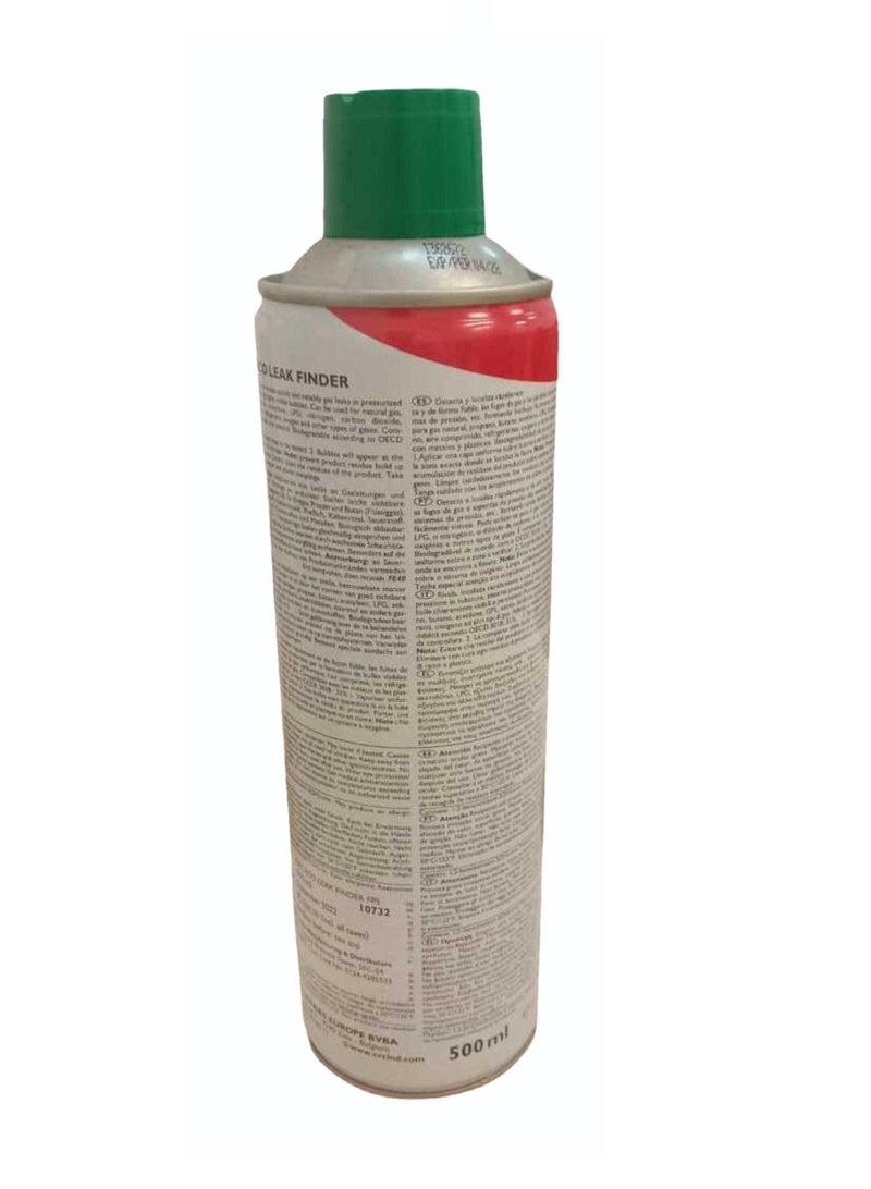 CRC ECO LEAK FINDER SPRAY Gas Leak Detector Water-Based Non-Flammable Biodegradable - 500ml - Image 2