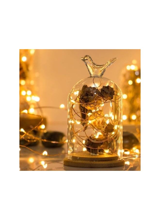 The Bros Fairy String Lights,3M 30 LED Copper Wire Battery Operated Waterproof Indoor Outdoor Twinkle Christmas Lights, Hanging Wall Lights for Garden Party Wedding Xmas Tree Decor-Warm White  - Image 5