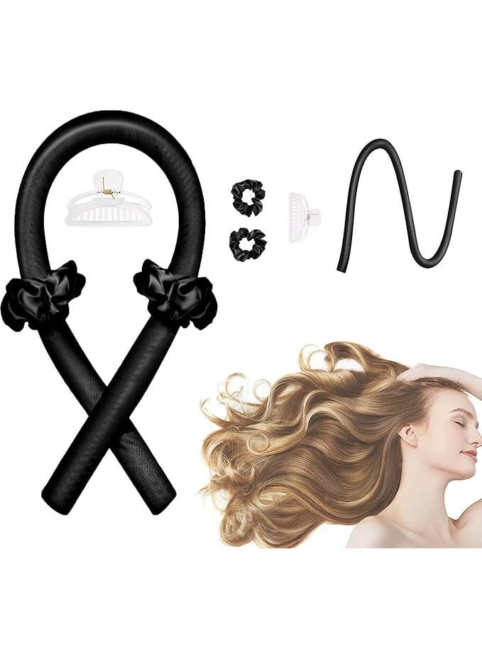 Heatless Curler Headband Set For Long Hair multicolor - Image 2