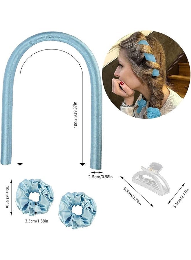 Heatless Curler Headband Set For Long Hair multicolor - Image 5