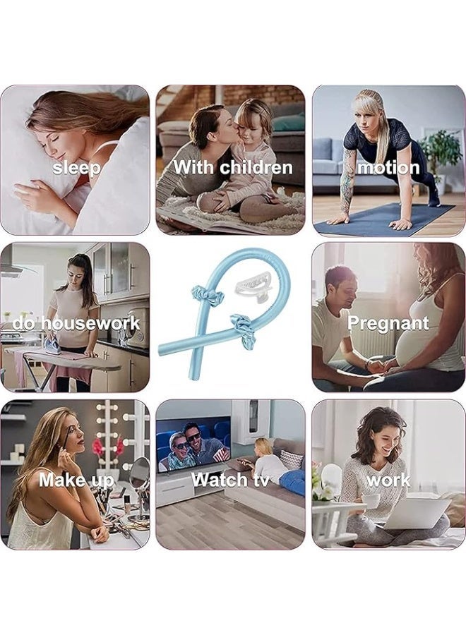 Heatless Curler Headband Set For Long Hair multicolor - Image 3