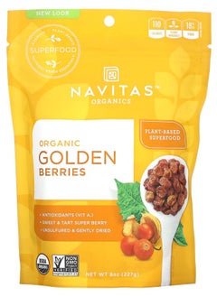 Navitas Organics Organic Golden Berries 8 oz (227 g) 