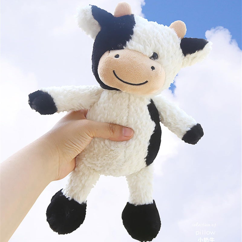 BSVOME 11.8 inches Cow Stuffed Animal Soft Plush Cute Cow Doll for Boys Girls - Image 3