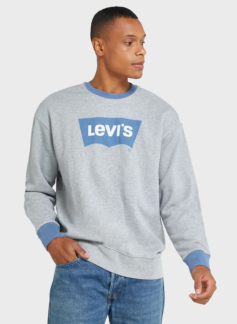 Levi's Logo Print Sweatshirt