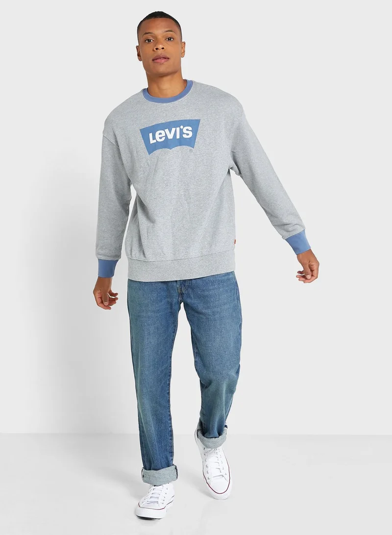 Levi's Logo Print Sweatshirt
