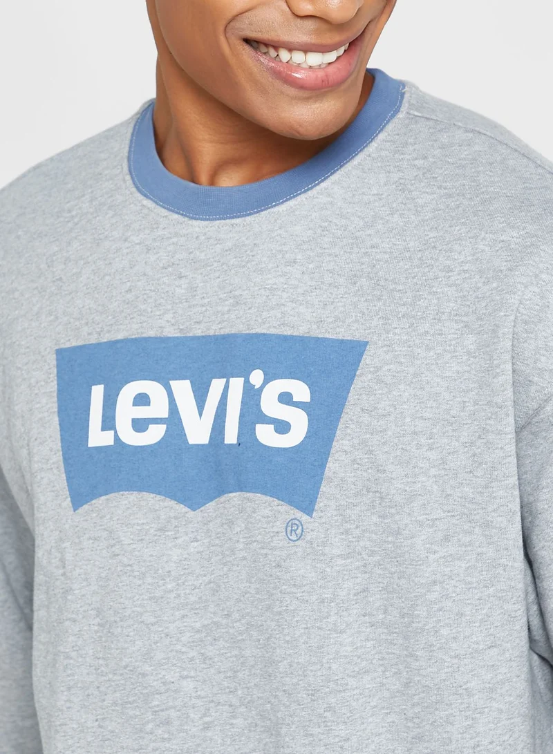 Levi's Logo Print Sweatshirt