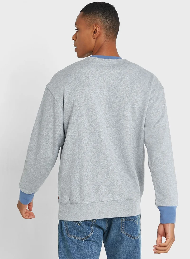 Levi's Logo Print Sweatshirt