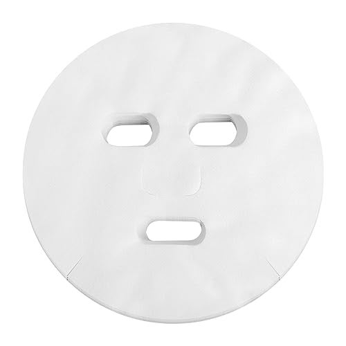 FRCOLOR 100 Pcs Enlarged Cotton Facial Mask Sheets DIY Cosmetic Face Skin Care Mask - Image 1