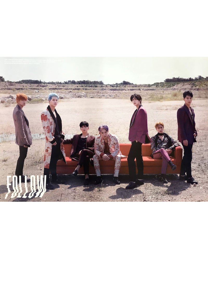 Monsta X Follow Find You Version B Kpop Poster
