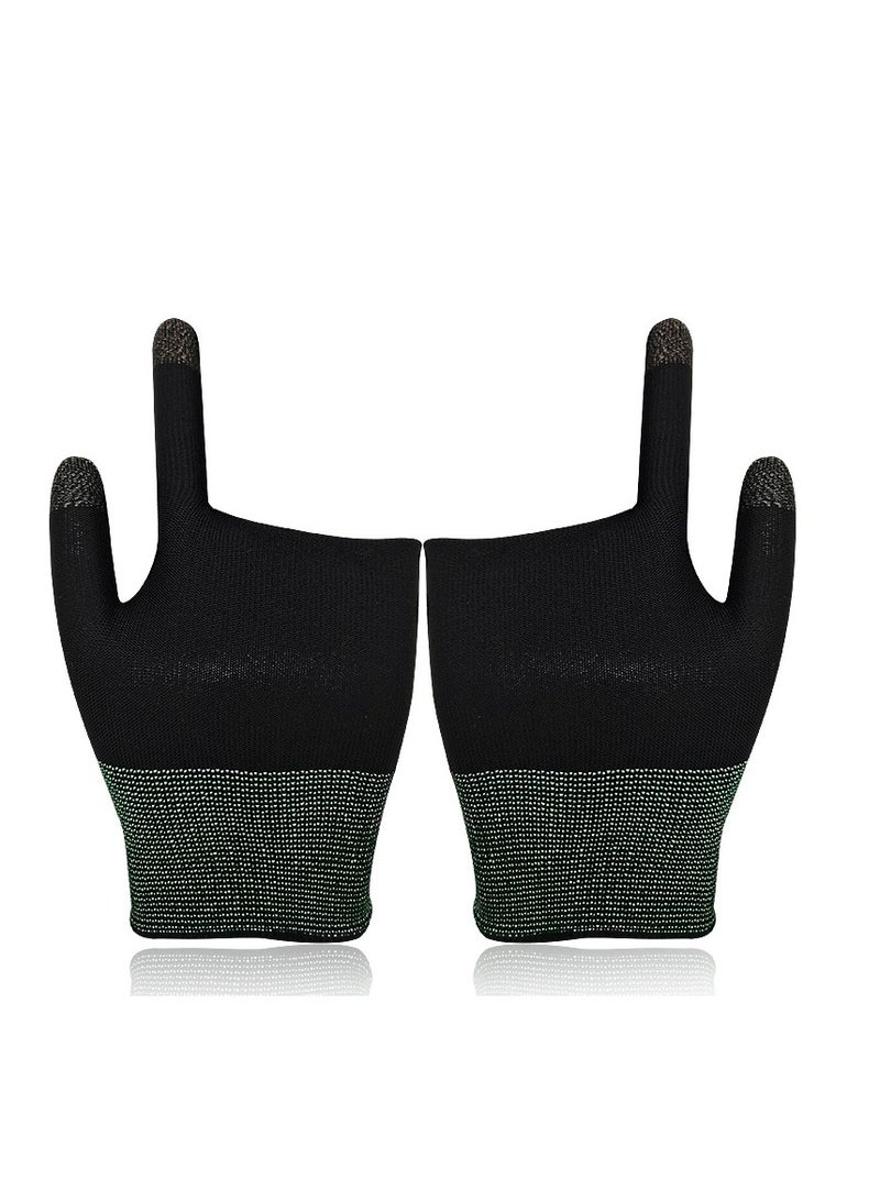 Mobile Phone Gaming Sweat-Proof Finger Cover For PUBG Non-Scratch Sensitive Touch Screen Gaming Finger Thumb Sleeve Gloves - Image 1