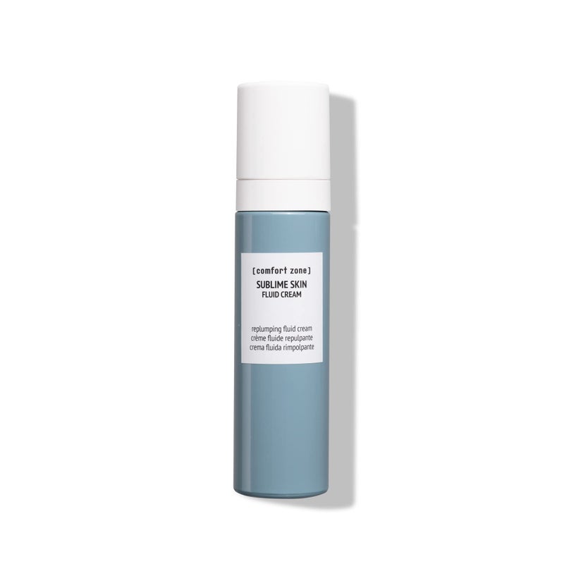 Comfort Zone Sublime Skin Fluid Cream Hyaluronic Acid Fluid To Plump Smooth And Brighten For NormalCombination Skin 202 Fl Oz