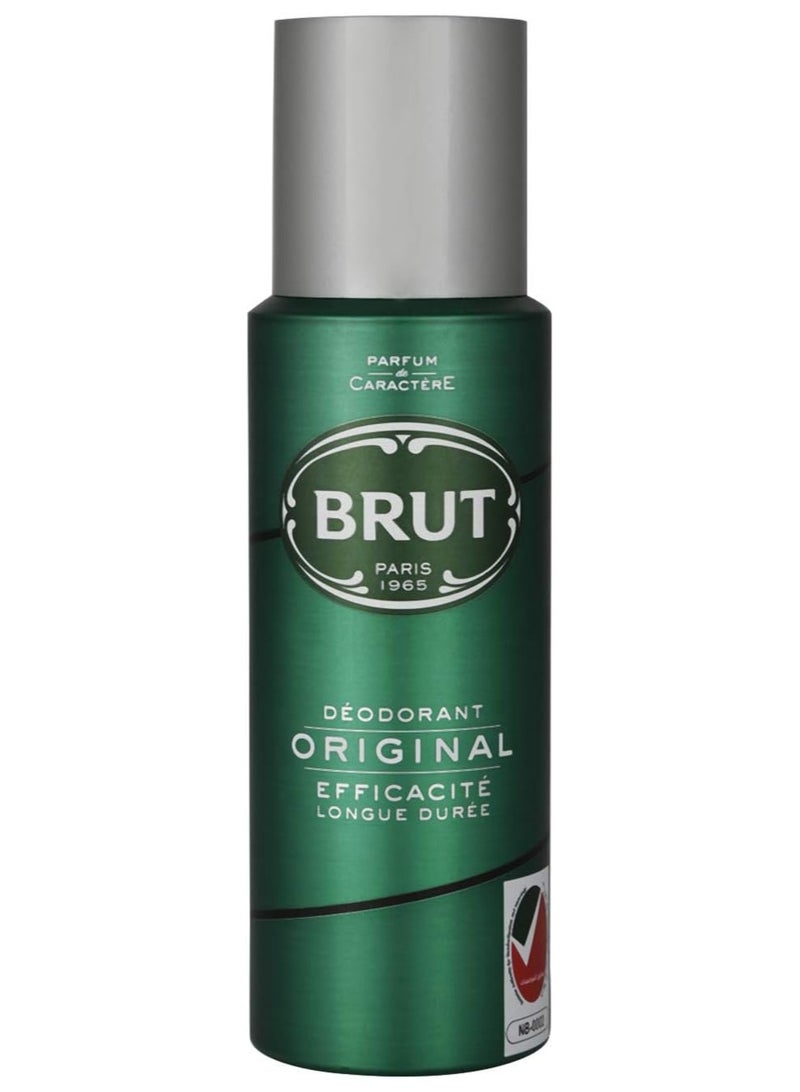 Brut Deodorant Original 200ml - Image 1