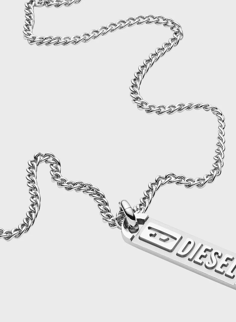 DIESEL DX1228040 Single Pendant Necklace