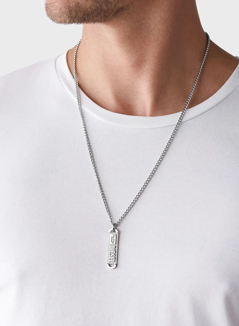 DIESEL DX1228040 Single Pendant Necklace