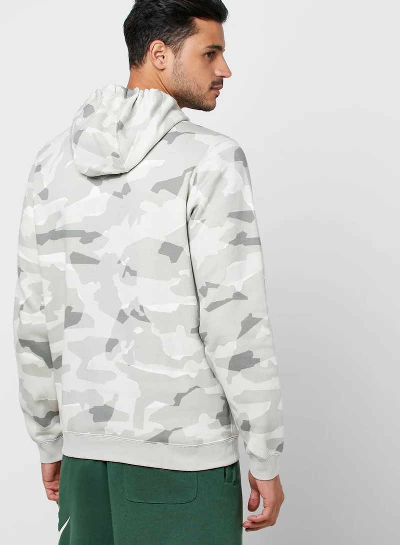 Nike NSW Club Camo Hoodie