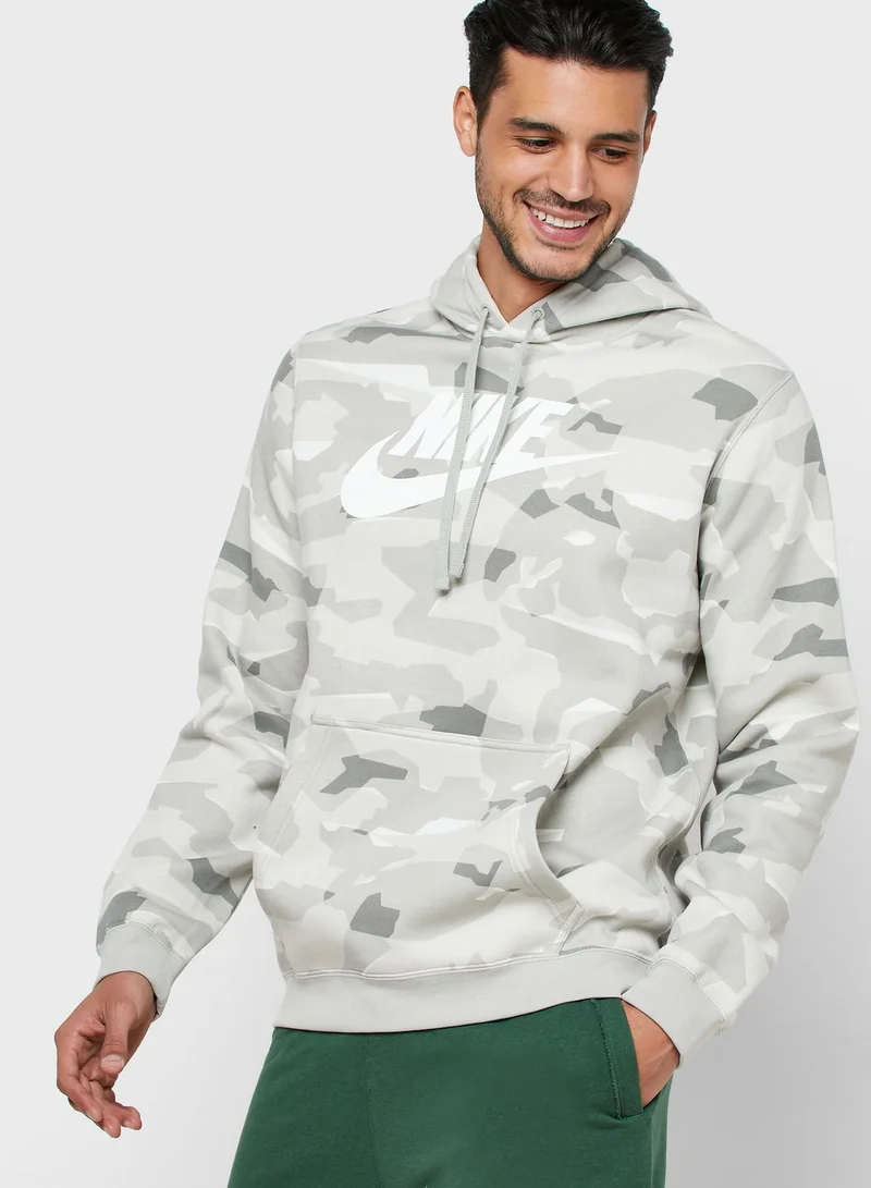Nike NSW Club Camo Hoodie